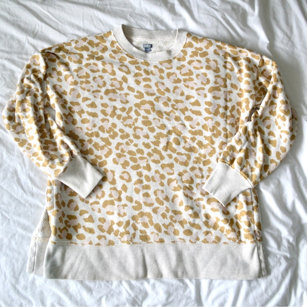 AERIE Leopard Sweatshirt (Discounted Shipping🚚)